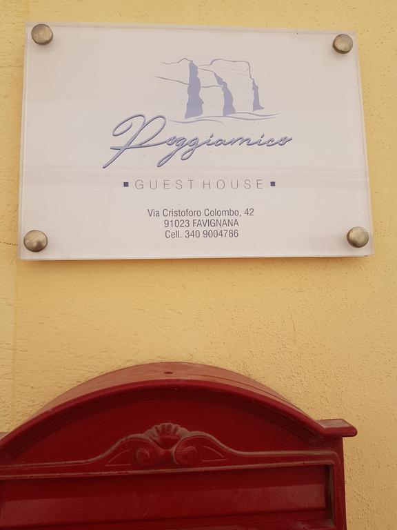 Poggiamico Guest House Favignana Eksteriør bilde